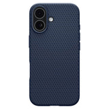 Husa pentru iPhone 17, Spigen Liquid Air (ACS10370), bleumarin