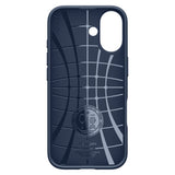 Husa pentru iPhone 17, Spigen Liquid Air (ACS10370), bleumarin