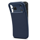 Husa pentru iPhone 17 Pro, Spigen Liquid Air (ACS10332), bleumarin