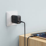 Cablu Acefast de date (C9-04), USB to Type-C, Incarcare rapida, 3A, Braided Nylon, 25.000 Bends, 1.2m, negru