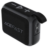 Boxa portabila Acefast Go (K4), Bluetooth 5.4, Portabil, 5W Full-range Speaker, Rezistent la apa IPX7, Type-C, 900mAh, negru
