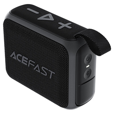 Boxa portabila Acefast Go (K4), Bluetooth 5.4, Portabil, 5W Full-range Speaker, Rezistent la apa IPX7, Type-C, 900mAh, negru