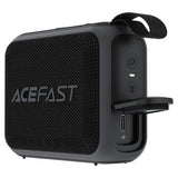 Boxa portabila Acefast Go (K4), Bluetooth 5.4, Portabil, 5W Full-range Speaker, Rezistent la apa IPX7, Type-C, 900mAh, negru