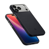 Husa pentru iPhone 17 Pro, Spigen Caseology Nano Pop MagSafe (ACS10328), negru