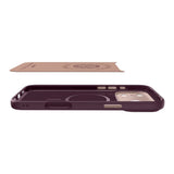 Husa pentru iPhone 17 Pro Max, Spigen Caseology Nano Pop MagSafe (ACS10261), bordo