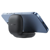 Casti wireless Acefast (W4), In-ear TWS, BT v5.4, ENC ANC, cu Integrat Telefon Suport, IPX4, 350mAh, negru