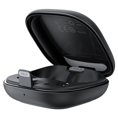 Casti wireless Acefast (W4), In-ear TWS, BT v5.4, ENC ANC, cu Integrat Telefon Suport, IPX4, 350mAh, negru