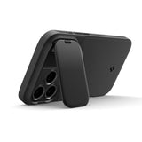 Husa pentru iPhone 17 Pro, Spigen Optik Armor MagSafe (ACS09953), negru