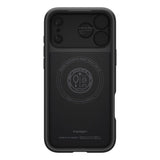 Husa pentru iPhone 17 Pro Max, Spigen Optik Armor MagSafe (ACS09900), negru