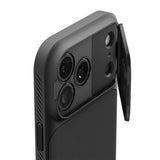 Husa pentru iPhone 17 Pro Max, Spigen Optik Armor MagSafe (ACS09900), negru