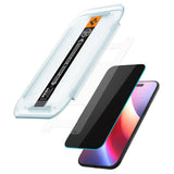 Folie de protectie pentru iPhone 17 Air, Spigen (2 pack) Glas.tR EZ-FIT (AGL09862)