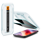 Folie de protectie pentru iPhone 17 Air, Spigen (2 pack) Glas.tR EZ-FIT (AGL09862)