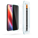 Folie de protectie pentru iPhone 17 Air, Spigen (2 pack) Glas.tR EZ-FIT (AGL09862)