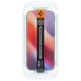 Folie de protectie pentru iPhone 17 Air, Spigen (2 pack) Glas.tR EZ-FIT (AGL09861)