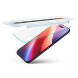 Folie de protectie pentru iPhone 17 Air, Spigen (2 pack) Glas.tR EZ-FIT (AGL09861)