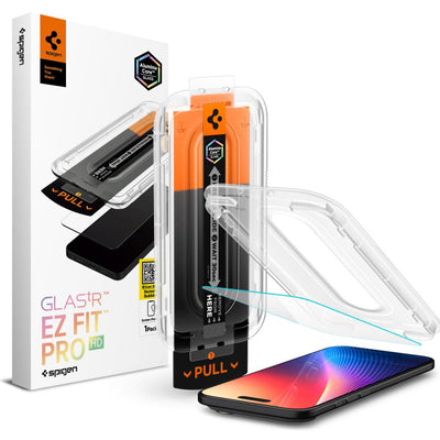 Folie de protectie pentru iPhone 17 Air, Spigen Glas.tR EZ-FIT Pro HD (AGL09870)