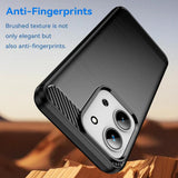 Husa pentru Xiaomi Redmi 15C 4G, Techsuit Carbon Silicone, albastru