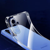 Husa pentru Samsung Galaxy A17 5G, Techsuit Shockproof Clear Silicone, transparenta