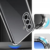 Husa pentru Samsung Galaxy A17 5G, Techsuit Shockproof Clear Silicone, transparenta