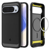 Husa pentru Google Pixel 10 Pro XL, Spigen Rugged Armor MagSafe (ACS09721), negru