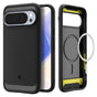 Husa pentru Google Pixel 10 Pro XL, Spigen Rugged Armor MagSafe (ACS09721), negru