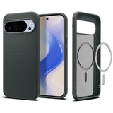 Husa pentru Google Pixel 10 Pro XL, Spigen Liquid Air MagSafe (ACS09719), verde