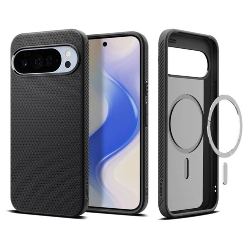 Husa pentru Google Pixel 10 Pro XL, Spigen Liquid Air MagSafe (ACS09718), negru