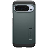 Husa pentru Google Pixel 10 Pro XL, Spigen Tough Armor MagSafe (ACS09730), verde