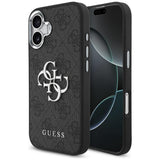 Husa pentru iPhone 17, Guess Hardcase Big 4G Logo Classic Logo (GUHCP17SP4G4SMCK), negru