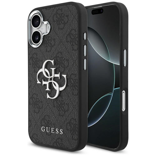 Husa pentru iPhone 17, Guess Hardcase Big 4G Logo Classic Logo (GUHCP17SP4G4SMCK), negru