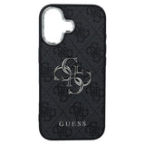 Husa pentru iPhone 17, Guess Hardcase Big 4G Logo Classic Logo (GUHCP17SP4G4SMCK), negru
