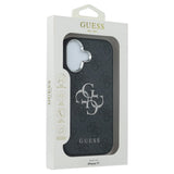 Husa pentru iPhone 17, Guess Hardcase Big 4G Logo Classic Logo (GUHCP17SP4G4SMCK), negru
