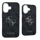 Husa pentru iPhone 17, Guess Hardcase Big 4G Logo Classic Logo (GUHCP17SP4G4SMCK), negru
