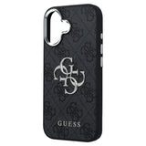Husa pentru iPhone 17, Guess Hardcase Big 4G Logo Classic Logo (GUHCP17SP4G4SMCK), negru