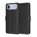 Husa pentru iPhone 17 Air, Techsuit Leather Folio, maro