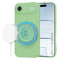 Husa pentru iPhone 17 Air, Techsuit SoftFlex MagSafe, verde deschis