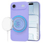 Husa pentru iPhone 17 Air, Techsuit SoftFlex MagSafe, violet