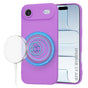 Husa pentru iPhone 17 Air, Techsuit SoftFlex MagSafe, mov