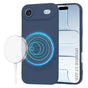 Husa pentru iPhone 17 Air, Techsuit SoftFlex MagSafe, bleumarin