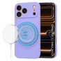 Husa pentru iPhone 17 Pro Max, Techsuit SoftFlex MagSafe, violet