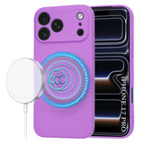 Husa pentru iPhone 17 Pro, Techsuit SoftFlex MagSafe, mov