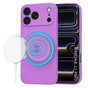 Husa pentru iPhone 17 Pro, Techsuit SoftFlex MagSafe, mov