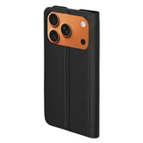 Husa pentru iPhone 17 Pro Max, Techsuit Magskin Book, negru