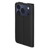 Husa pentru iPhone 17 Pro, Techsuit Magskin Book, negru