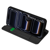 Husa pentru iPhone 17 Pro, Techsuit Magskin Book, negru