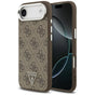 Husa pentru iPhone 17 Air, Guess Hardcase 4G Triangle Logo MagSafe (GUHMP17MP4TSRCMW), maro