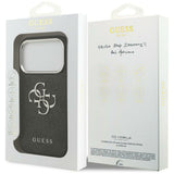 Husa pentru iPhone 17 Pro Max, Guess Hardcase Big 4G Classic Logo (GUHCP17XP4G4SMCK), negru