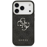 Husa pentru iPhone 17 Pro Max, Guess Hardcase Big 4G Classic Logo (GUHCP17XP4G4SMCK), negru