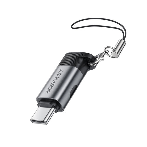 Adaptor Acefast Adapter (J9), cu Afisaj Digital, Type-C to USB-C, 480Mbps, 20V/5A, Incarcare Rapida, Data Transmission