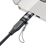 Adaptor Acefast Adapter (J9), cu Afisaj Digital, Type-C to USB-C, 480Mbps, 20V/5A, Incarcare Rapida, Data Transmission